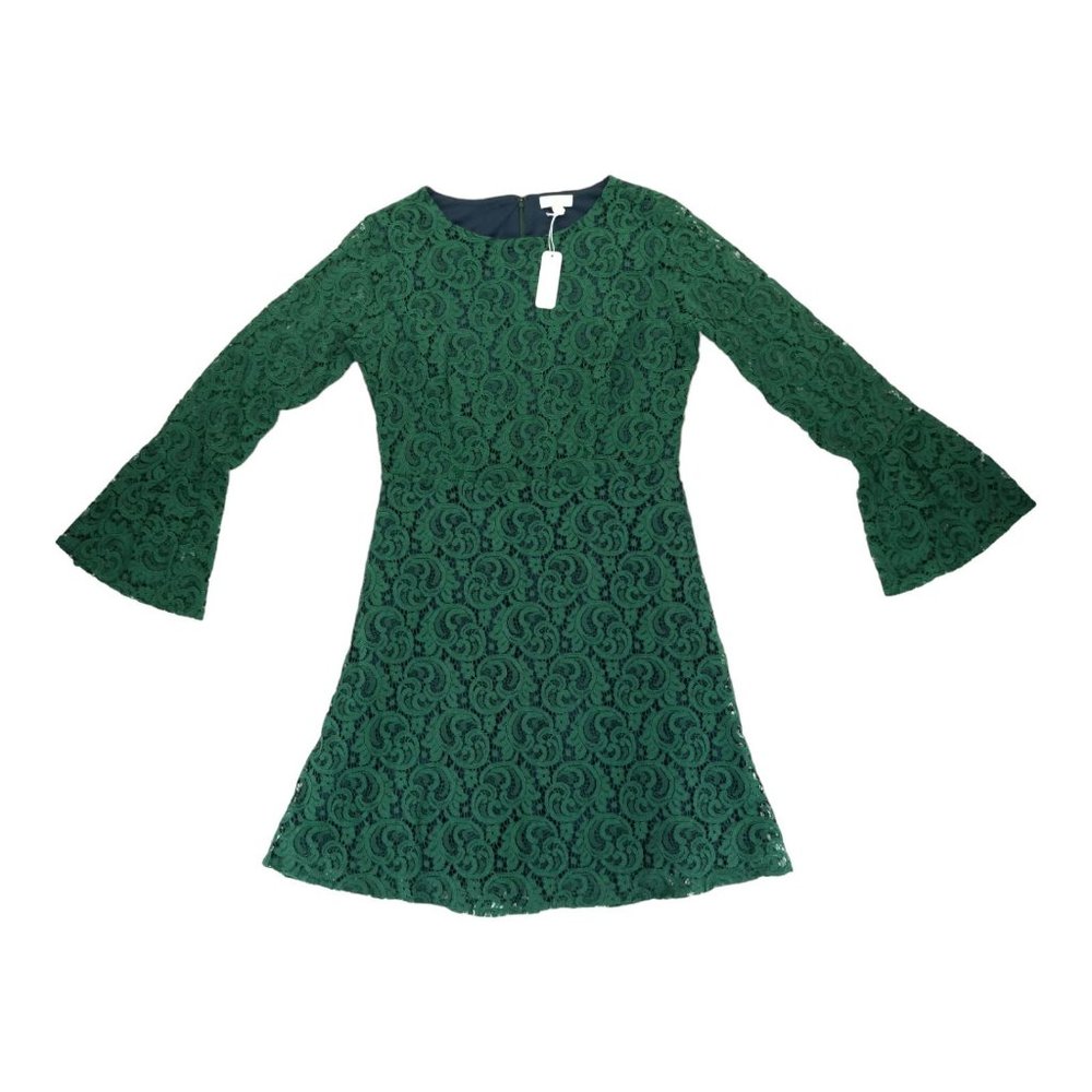 NWT $35 Women's Dress Emerald Green‎ Lace Cocktail Dress Size Medium